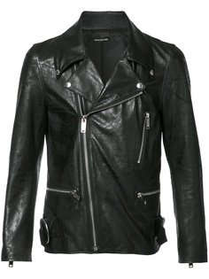 zip up biker jacket  Christian Dada