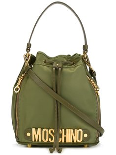 сумка-мешок с логотипом  Moschino