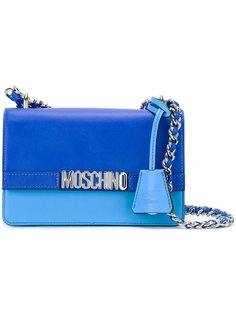 сумка на плечо с логотипом  Moschino