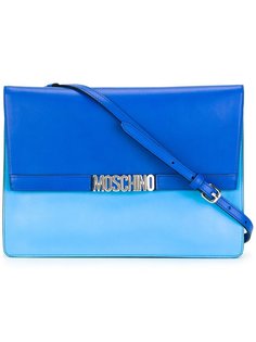 сумка на плечо с логотипом  Moschino