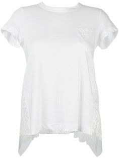 lace back T-shirt Sacai