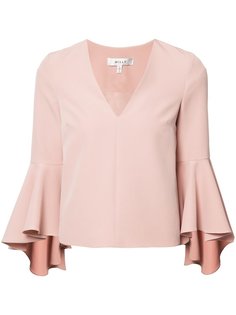 bell sleeve blouse Milly