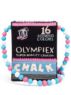 сумка на плечо Chalk Box с вышивкой Olympia Le-Tan