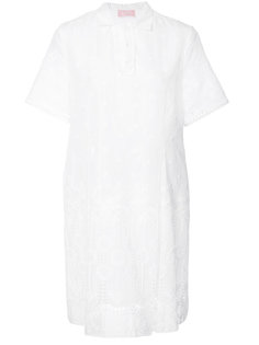 perforated decoration T-shirt dress Giamba