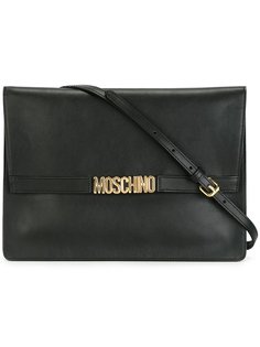 сумка на плечо с логотипом  Moschino