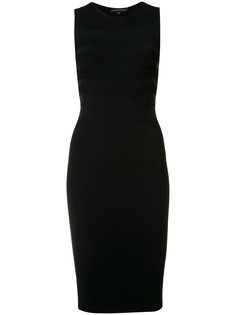 ribbed knit fitted dress Narciso Rodriguez