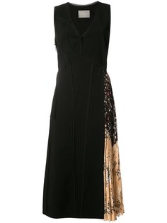 flared pleated accent dress Jason Wu
