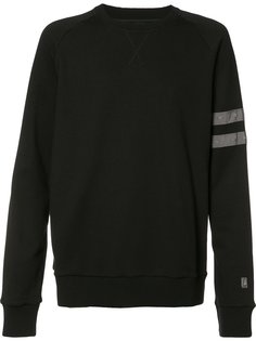 distressed sleeve stripe sweatshirt Lanvin