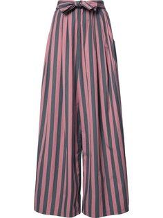 Wide Stripe Long Karate trousers Tome
