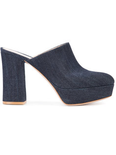 almond toe mules Gianvito Rossi