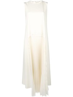 плиссированное платье  Maison Margiela