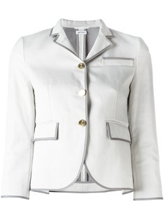 piped trim blazer Thom Browne