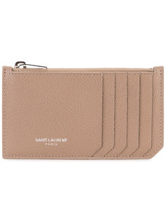 кошелек на молнии Paris 5 Fragments Saint Laurent