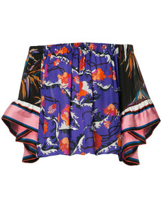 floral print top Emilio Pucci
