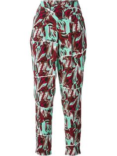 брюки Torn Flowers Kenzo