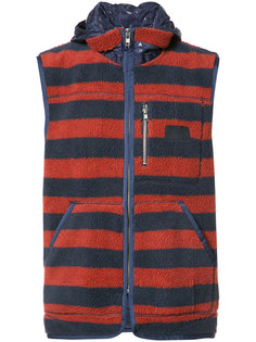 sleeveless striped hoodie Prps