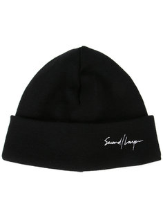 embroidered signatura beanie Second/Layer