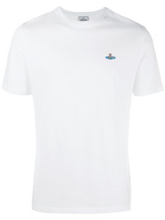 футболка с заплаткой в виде космического корабля  Vivienne Westwood Man