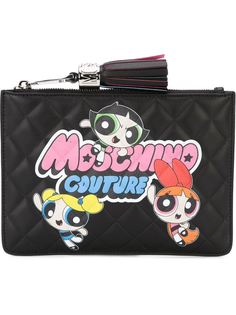 клатч Powerpuff Girls  Moschino