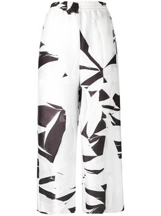 plisse cropped trousers  Mm6 Maison Margiela