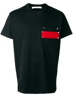 футболка с нагрудным карманом  Givenchy