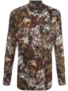 rose print shirt Dolce &amp; Gabbana