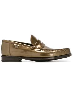 brushed leather loafers Dolce &amp; Gabbana