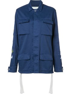 back print cargo jacket  Off-White