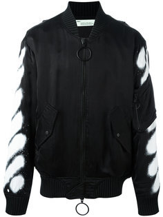 spray bomber jacket  Off-White