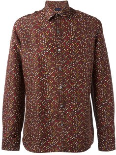slim scrambled print shirt Lanvin