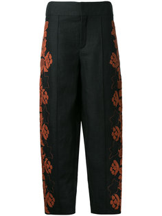 embroidered folk trousers Chloé
