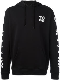 numbers print hoodie Marcelo Burlon County Of Milan
