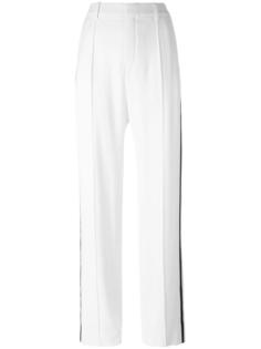 straight leg piped trousers Chloé