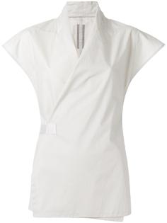wrap biker top Rick Owens