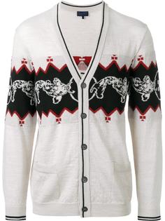 koi fish pattern cardigan Lanvin