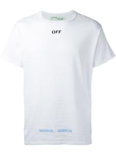 logo print T-shirt Off-White