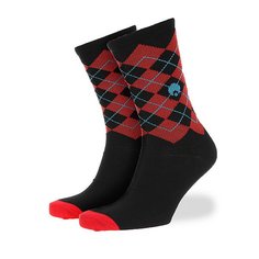 Носки средние Osiris Igyle High Cut Argyle Socks Black