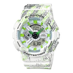 Электронные часы Casio G-Shock Ga-110tx-7a White/Green/Black
