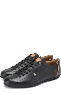 кожаные кроссовки на шнуровке Bally