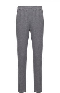 Брюки из смеси хлопка и вискозы прямого кроя Z Zegna
