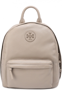Кожаный рюкзак с логотипом Tory Burch