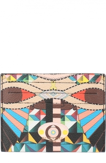 Кожаный футляр для кредитных карт с принтом Givenchy