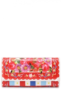 Кошелек из кожи с принтом Dolce &amp; Gabbana