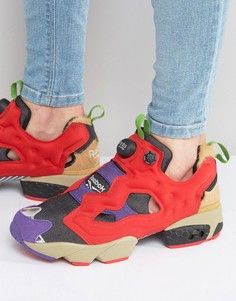 Красные кроссовки Reebok Instapump Fury OG AR1446 - Красный