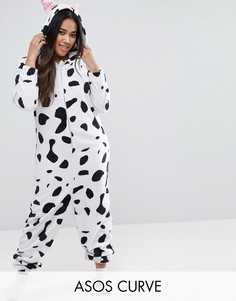 Комбинезон далматинец ASOS CURVE - Черный
