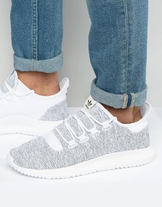 Белые трикотажные кроссовки adidas Originals BB8941 - Белый