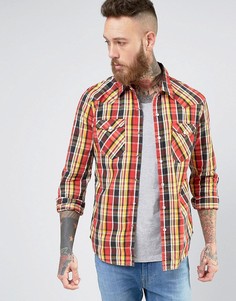 Рубашка в стиле вестерн Levis Barstow Tambour Cherry Bomb - Красный Levis®