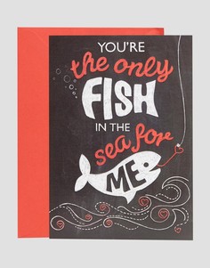 Открытка ко Дню Святого Валентина Only Fish In The Sea - Мульти Gifts