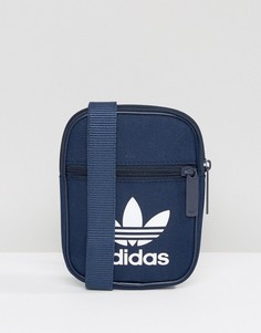 Сумка с трилистником adidas Originals BK6731 - Темно-синий