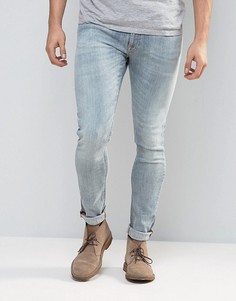 Джинсы скинни Nudie Jeans Co Lin - Синий